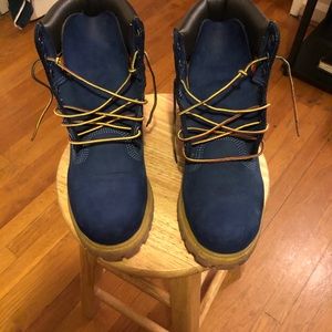 🫐 Blue Rare Timberland Boots